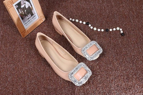 RV Shallow mouth flat shoes Women--045